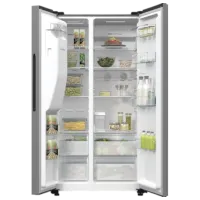 Frigider Hisense RS5P535NTCE Side by Side 566 l / 178.6 cm / Silver photo 5