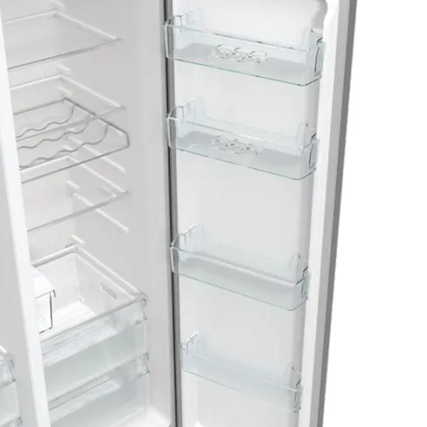 Frigider Hisense RS5P535NTCE Side by Side 566 l / 178.6 cm / Silver photo 9
