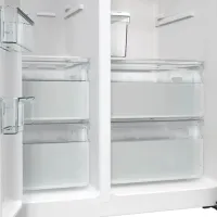 Frigider Hisense RS5P535NTCE Side by Side 566 l / 178.6 cm / Silver photo 10
