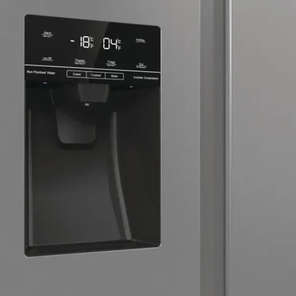 Frigider Hisense RS5P535NTCE Side by Side 566 l / 178.6 cm / Silver photo 11