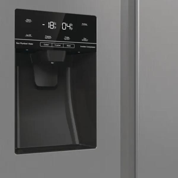 Frigider Hisense RS5P535NTCE Side by Side 566 l / 178.6 cm / Silver photo 11