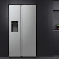 Frigider Hisense RS5P535NTCE Side by Side 566 l / 178.6 cm / Silver photo 12