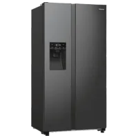 Frigider Hisense RS5P535NTFE Side by Side 566 l / 178.6 cm / Black photo 2
