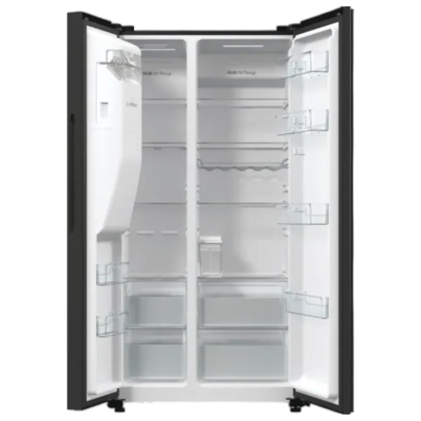 Frigider Hisense RS5P535NTFE Side by Side 566 l / 178.6 cm / Black photo 4