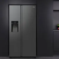 Frigider Hisense RS5P535NTFE Side by Side 566 l / 178.6 cm / Black photo 11