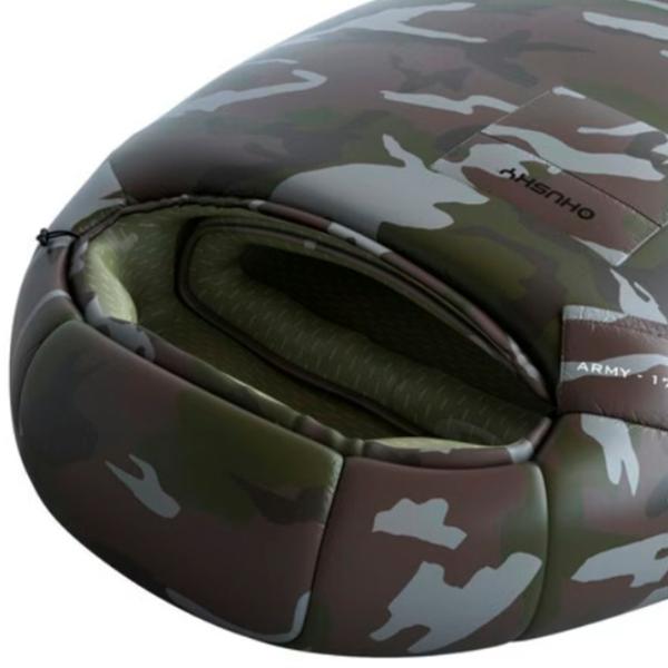 Sac de dormit Husky Army R Polyester / Green Grey photo 4