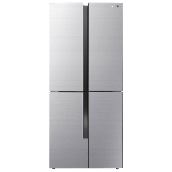 Frigider Gorenje NRM8182MX cu congelator jos 427 l / 181.6 cm / Silver photo 1
