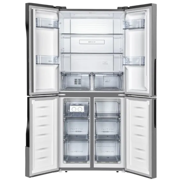 Frigider Gorenje NRM8182MX cu congelator jos 427 l / 181.6 cm / Silver photo 3