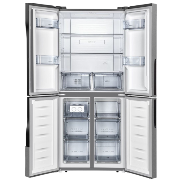 Frigider Gorenje NRM8182MX cu congelator jos 427 l / 181.6 cm / Silver photo 3