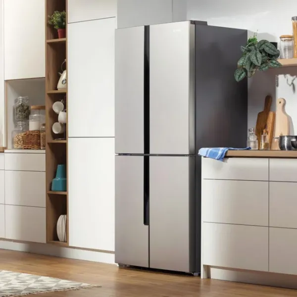 Frigider Gorenje NRM8182MX cu congelator jos 427 l / 181.6 cm / Silver photo 8