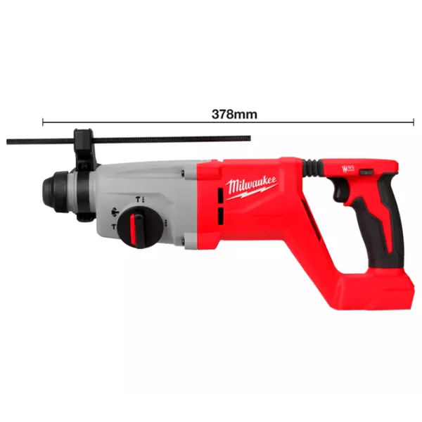 Перфоратор Milwaukee M18BLHACD26-0X  / Красный photo 6 Перфоратор Milwaukee M18BLHACD26-0X  / Красный photo 6