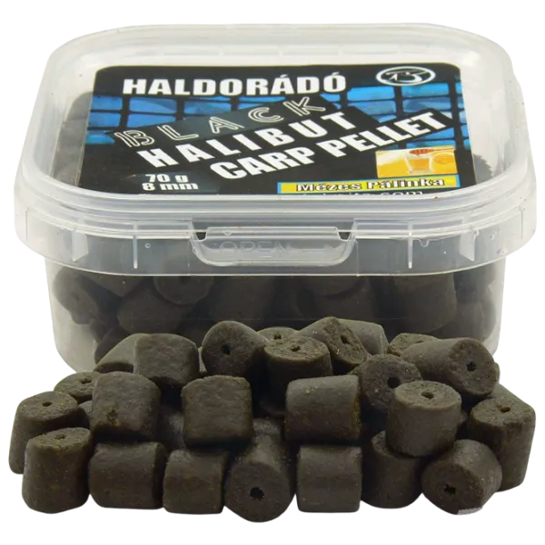 Пеллетс Haldorado Black Halibut Черный Палтус / 0.07 кг / 8 мм photo 1 Пеллетс Haldorado Black Halibut Черный Палтус / 0.07 кг / 8 мм photo 1