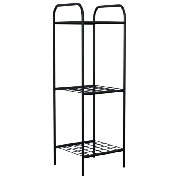 Цветочная полка Remaks 3 Shelf Flower Черный / Пластик photo 1