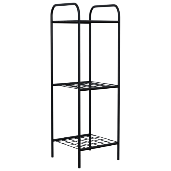 Цветочная полка Remaks 3 Shelf Flower Черный / Пластик photo 1