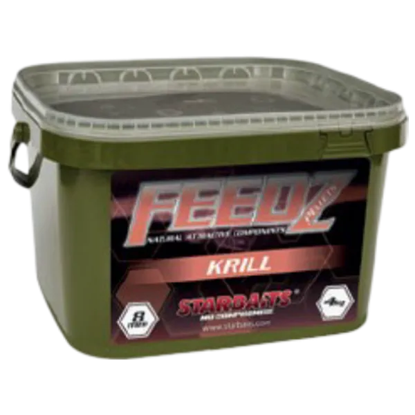 Pelete StarBaits Feedz Krill Pellets Krill / 4.5 kg / 8 mm photo 1 Pelete StarBaits Feedz Krill Pellets Krill / 4.5 kg / 8 mm photo 1