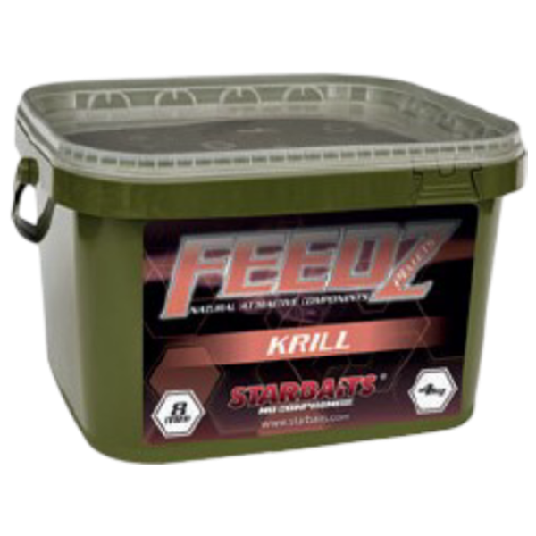 Pelete StarBaits Feedz Krill Pellets Krill / 4.5 kg / 8 mm photo 1 Pelete StarBaits Feedz Krill Pellets Krill / 4.5 kg / 8 mm photo 1