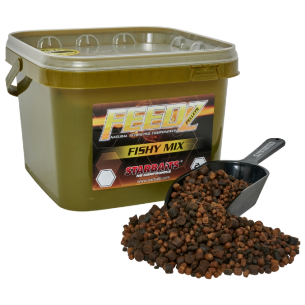 Pelete StarBaits Feedz Fishy Pellets Mix Fish / 2 kg / 4 mm photo 1