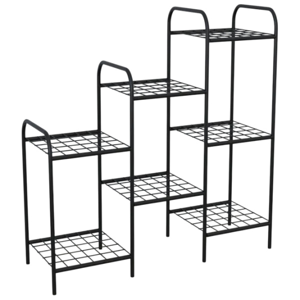 Цветочная полка Remaks 7 Shelf Flower Черный / Металл photo 1