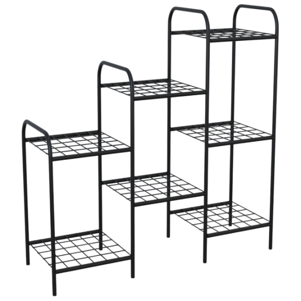 Цветочная полка Remaks 7 Shelf Flower Черный / Металл photo 1