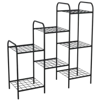 Etajeră pentru flori Remaks 7 Shelf Flower Black / Metal