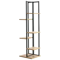 Цветочная полка Remaks Dekoratif Flower Дуб cонома / Металл