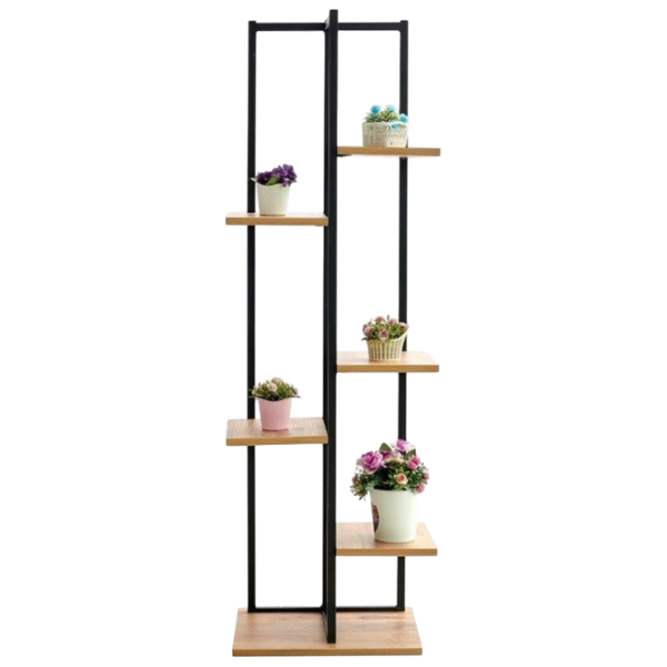 Цветочная полка Remaks Dekoratif Flower Дуб cонома / Металл photo 2