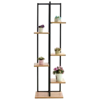 Цветочная полка Remaks Dekoratif Flower Дуб cонома / Металл photo 2