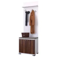 Dulap pentru antreu Remaks Yali Hallstand Walnut PAL / Stejar photo 2