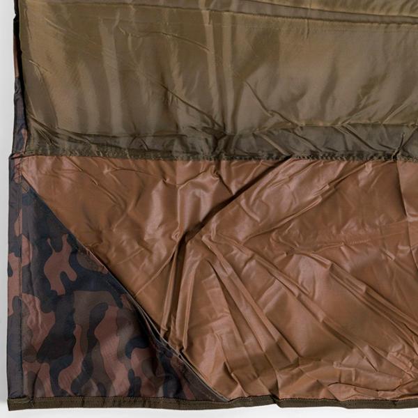 Вкладыш в cпальный мешок JRC Rova Sleeping Bag Cover Wide Polyester / Коричневый Зелёный photo 6