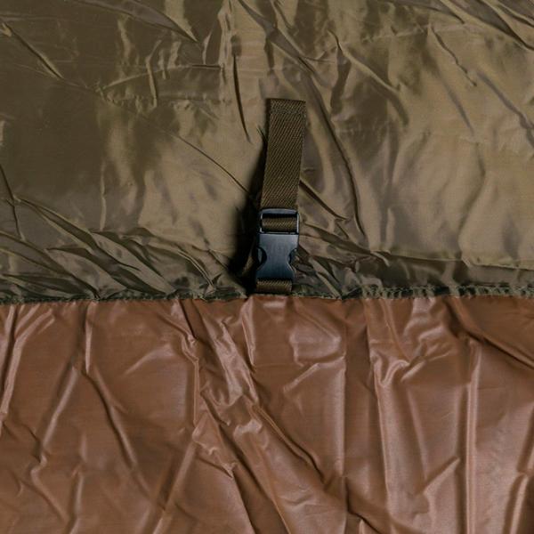 Вкладыш в cпальный мешок JRC Rova Sleeping Bag Cover Wide Polyester / Коричневый Зелёный photo 7