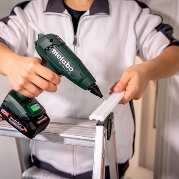 Pistol de lipit Metabo HK 18 LTX 20  / Plastic / De contact photo 3