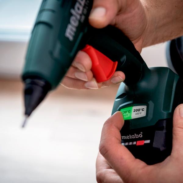 Pistol de lipit Metabo HK 18 LTX 20  / Plastic / De contact photo 4