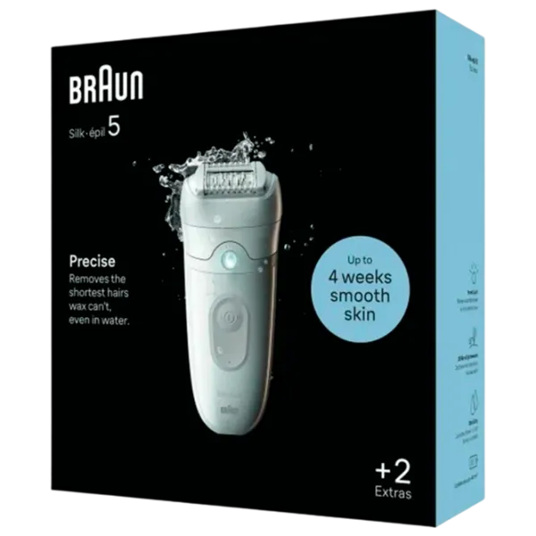 Эпилятор Braun SE5011 Сухая/Влажная / White Белый photo 3