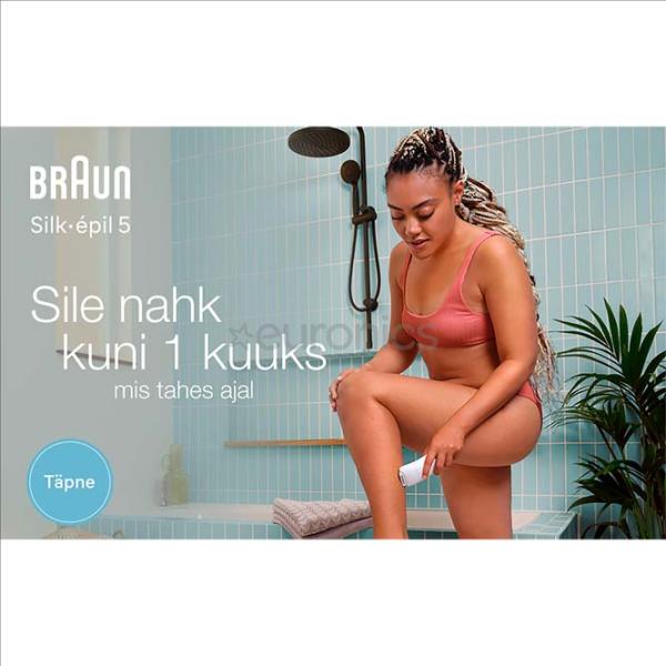 Эпилятор Braun SE5011 Сухая/Влажная / White Белый photo 4