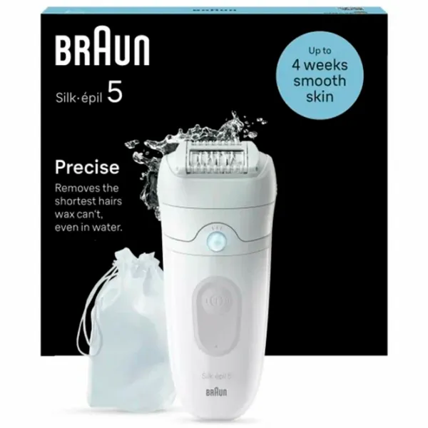Эпилятор Braun SE5011 Сухая/Влажная / White Белый photo 5