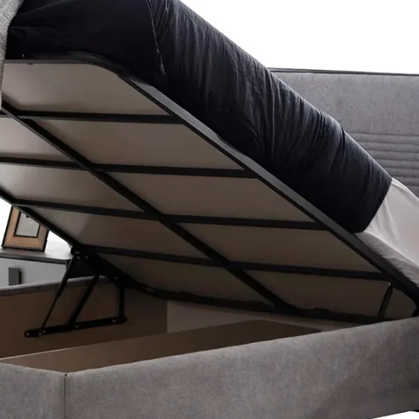 Кровать Evmoda ALMERA 180 x 200 см / ЛДСП / Серый photo 3 Кровать Evmoda ALMERA 180 x 200 см / ЛДСП / Серый photo 3