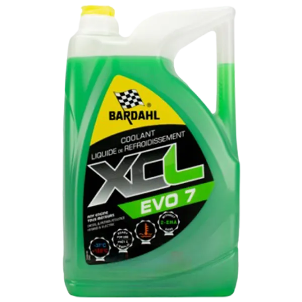 Антифриз Bardahl XCL EVO 7 5л Зеленый photo 1