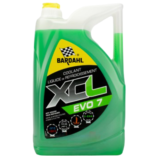 Антифриз Bardahl XCL EVO 7 5л Зеленый photo 1