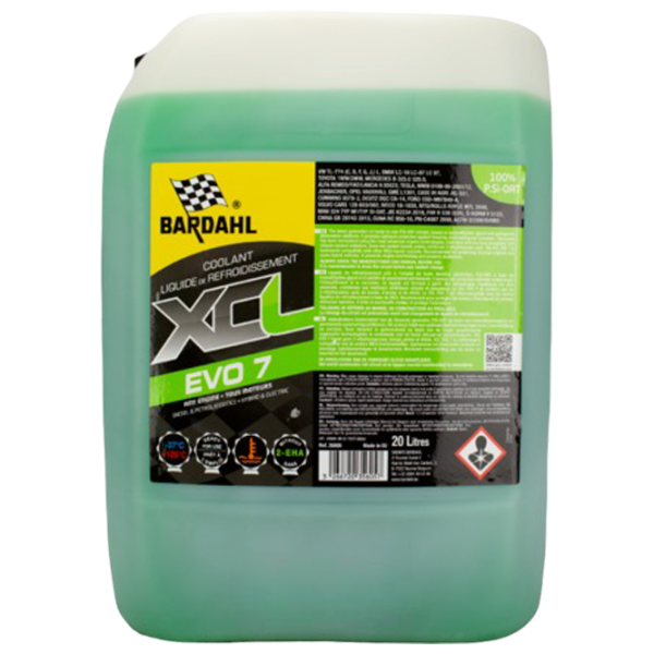 Antigel Bardahl XCL EVO 7 20l Green photo 1