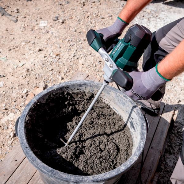 Mașină de amestecat Metabo RWE 1200 Mixer / Green photo 3