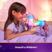 Figurină Spin Master Unicorn Academy Unicornul Wildstar 4+ / Violet photo 5