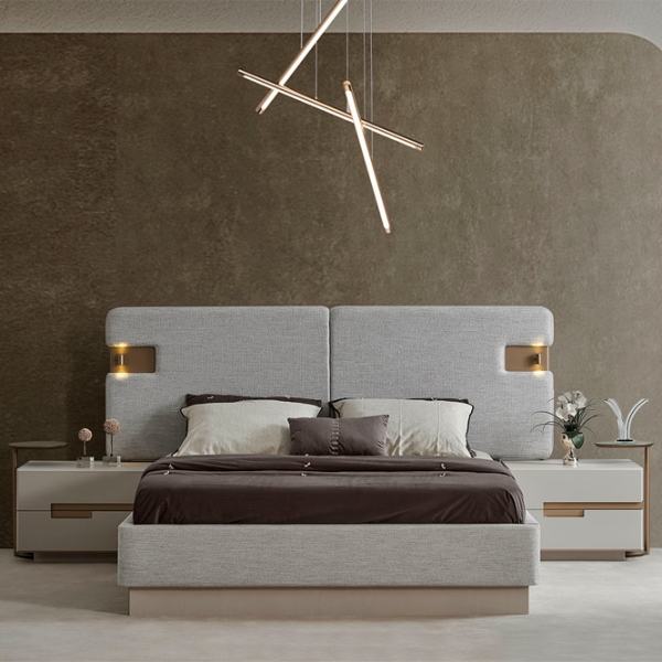 Кровать Pereflex Sueno 160 x 200 см / Дерево / Серый photo 1