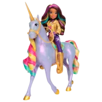 Figurine Spin Master Unicorn Academy Sophia și Unicornul 4+ / Violet