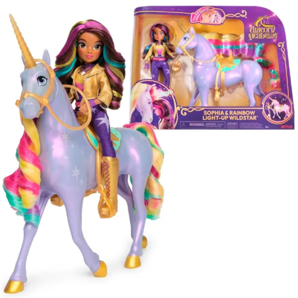 Фигурки Spin Master Unicorn Academy София и Единорог 4+ / Фиолетовый photo 2