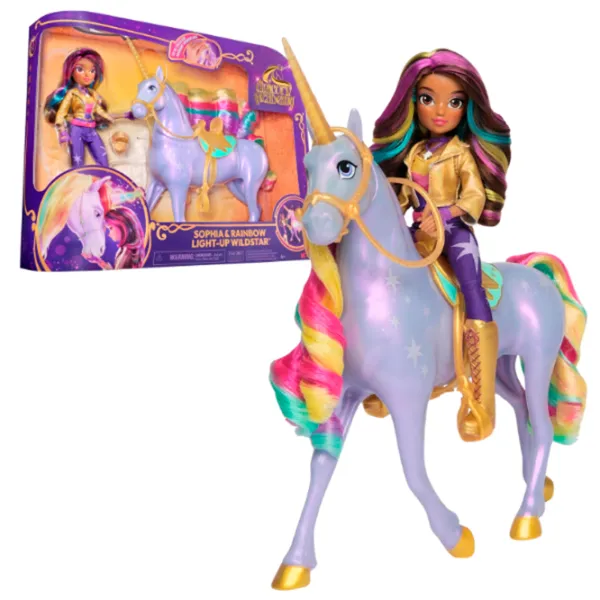 Фигурки Spin Master Unicorn Academy София и Единорог 4+ / Фиолетовый photo 3