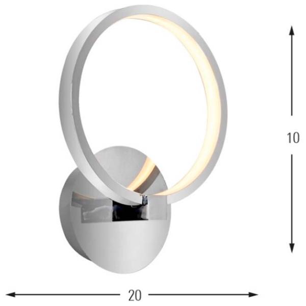 Настенный светильник Ozcan 5636APL-K 12 Вт / SMD photo 2 Настенный светильник Ozcan 5636APL-K 12 Вт / SMD photo 2