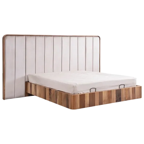 Кровать Seskalar Browni 160 x 200 см / Дерево / Серый photo 1