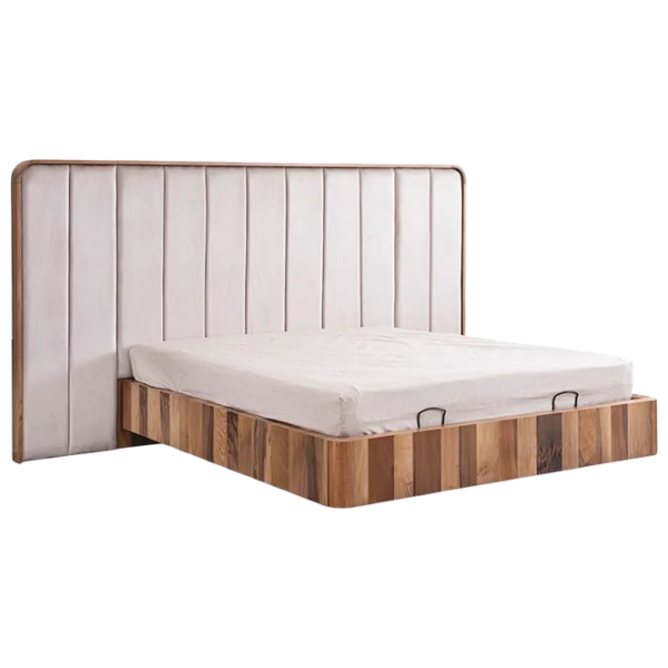 Кровать Seskalar Browni 160 x 200 см / Дерево / Серый photo 1