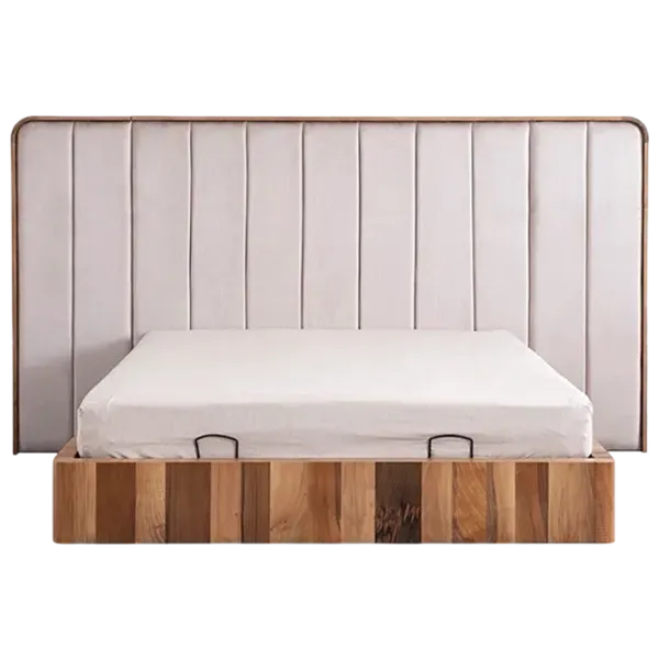 Кровать Seskalar Browni 160 x 200 см / Дерево / Серый photo 2