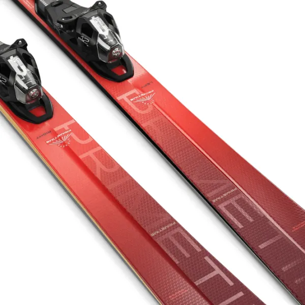 Schiuri unisex Elan Primetime 55+ FX EMX 12.0 Red / 165 cm photo 6